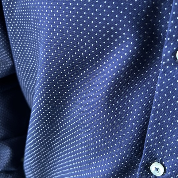 Linea In dress shirt Italian made noniron comfort fit - Picture 4 of 16